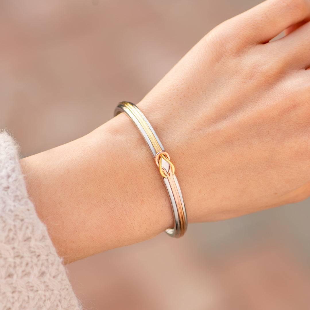 Unbreakable Bond Square Knot Bracelet