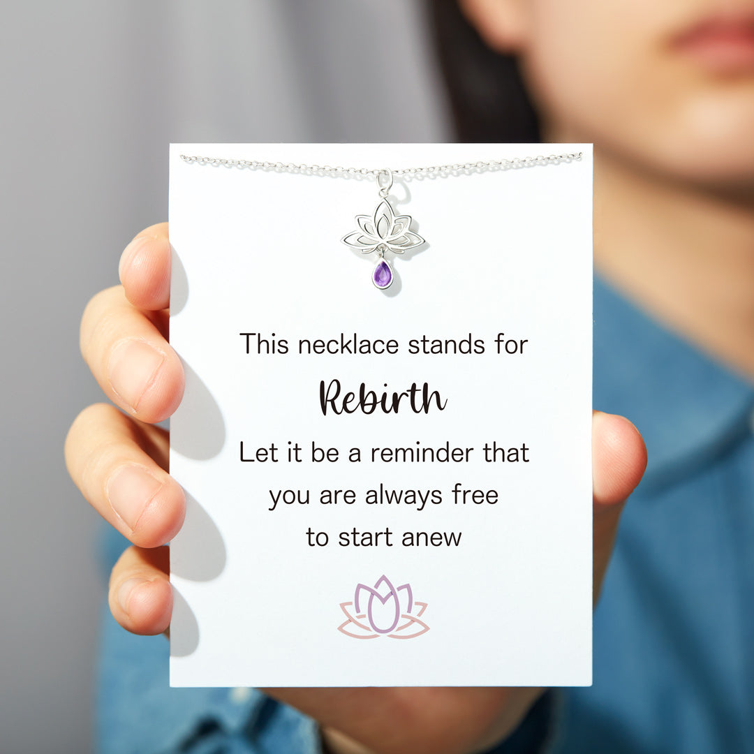 Rebirth Lotus Necklace