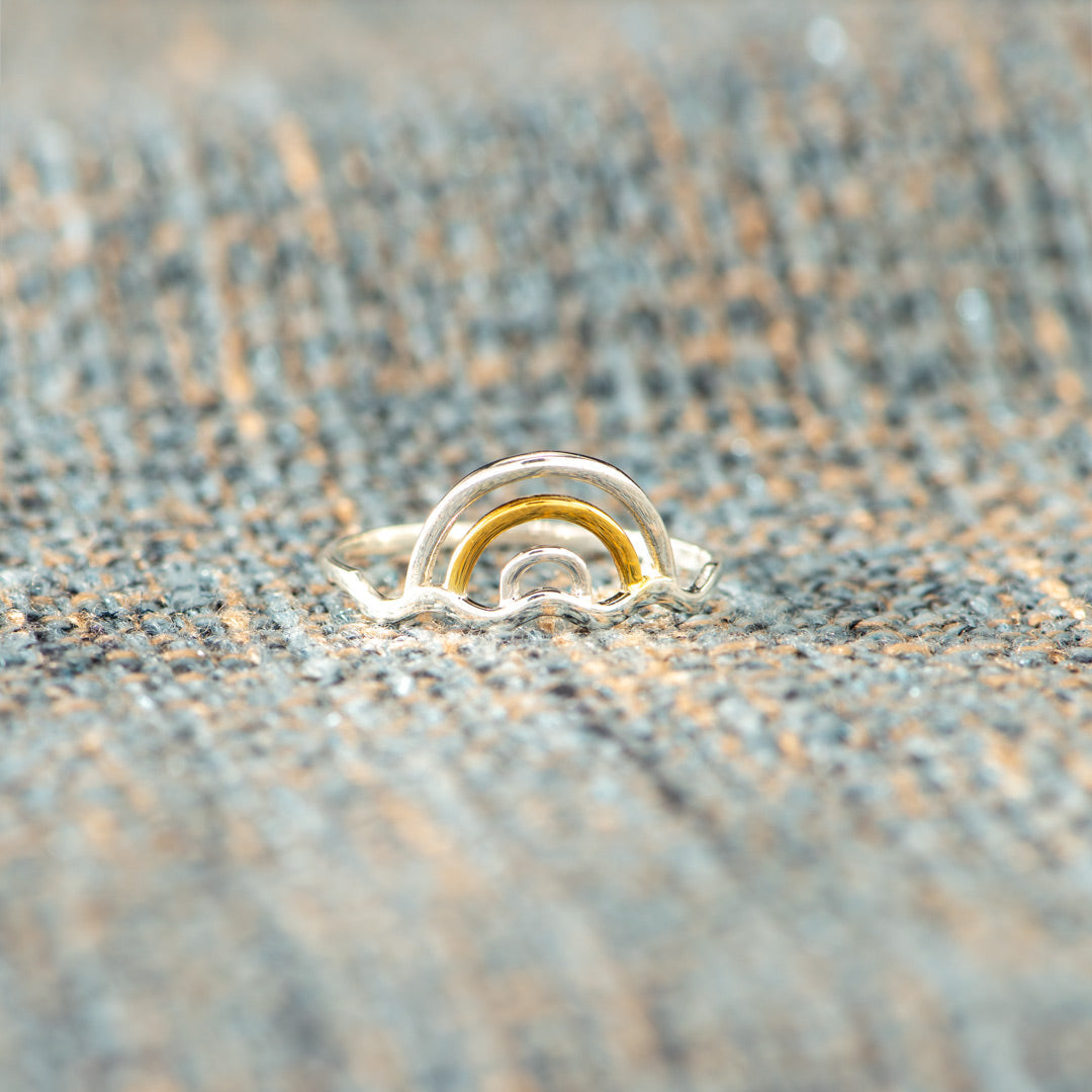 Mom You Are Like A Rainbow Arch Ring