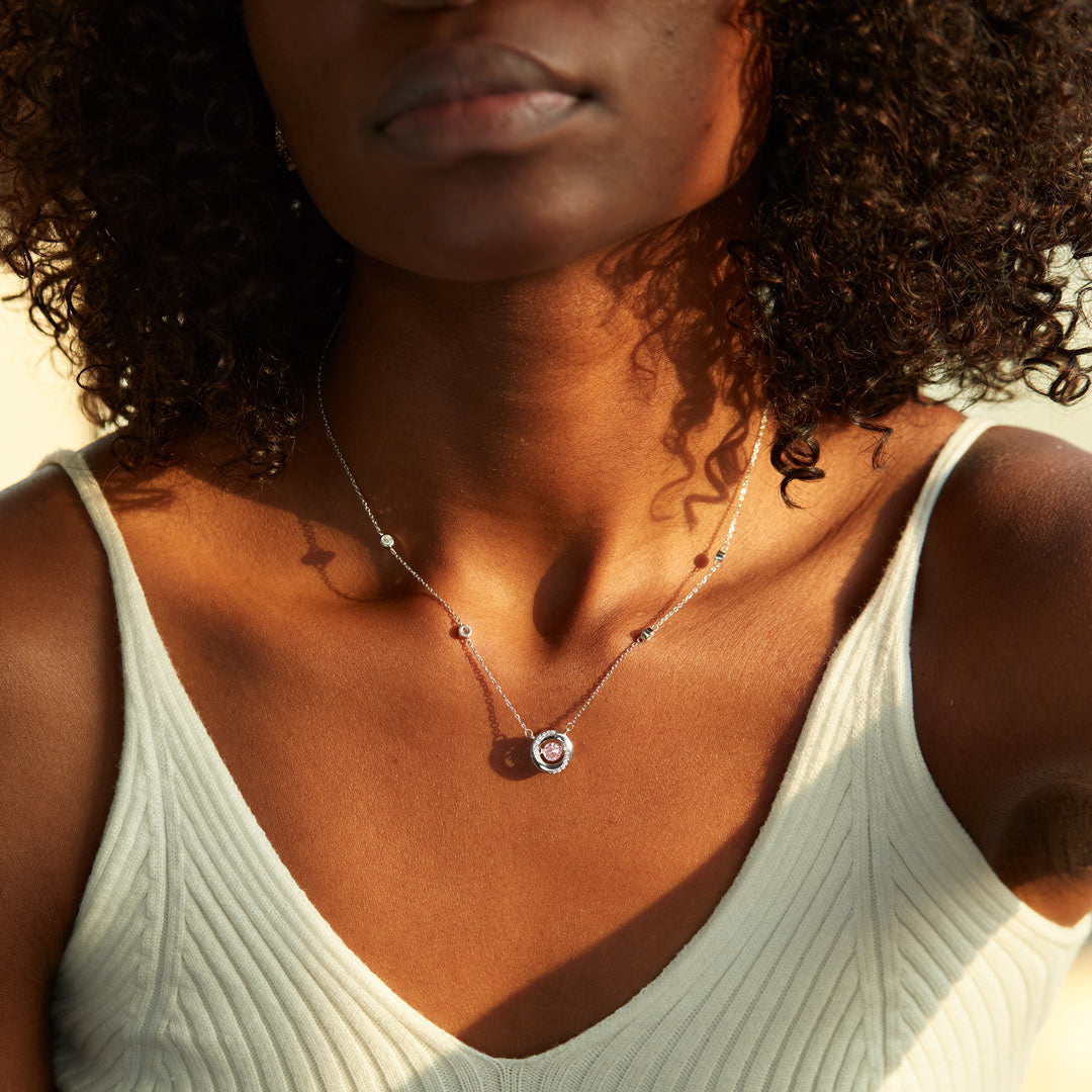 Always Be On Your Side Mobius Necklace