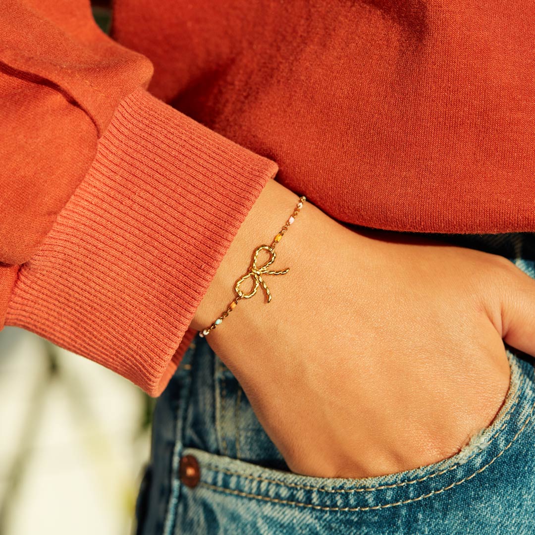 Knot Of True Friendship Bow Bracelet