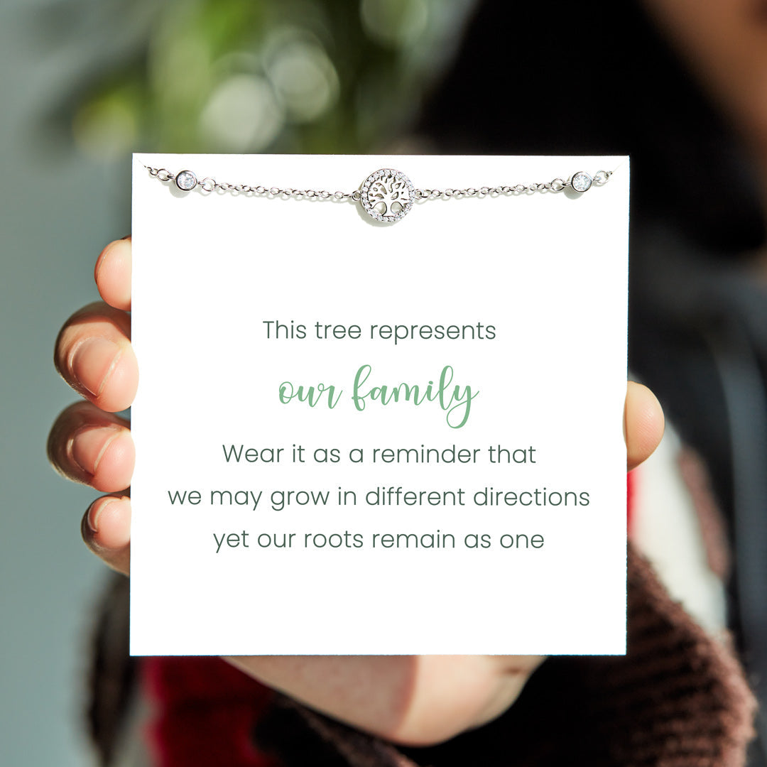 Our Roots Remain As One Tree Bracelet