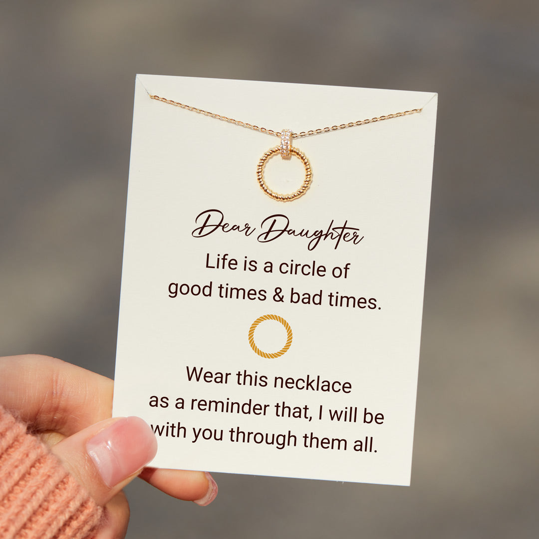 Good Times & Bad Times Single Circle Necklace