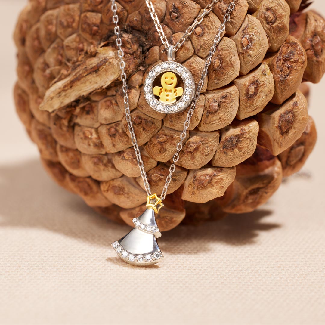 Daughter You're My Greatest Blessing Christmas Charm Necklace