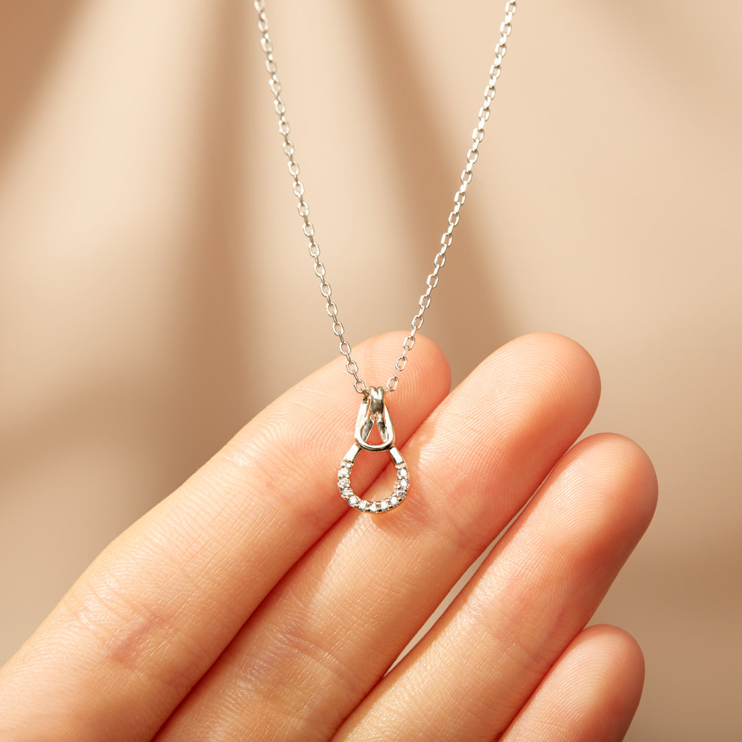 True Friendship Infinite Knot Necklace