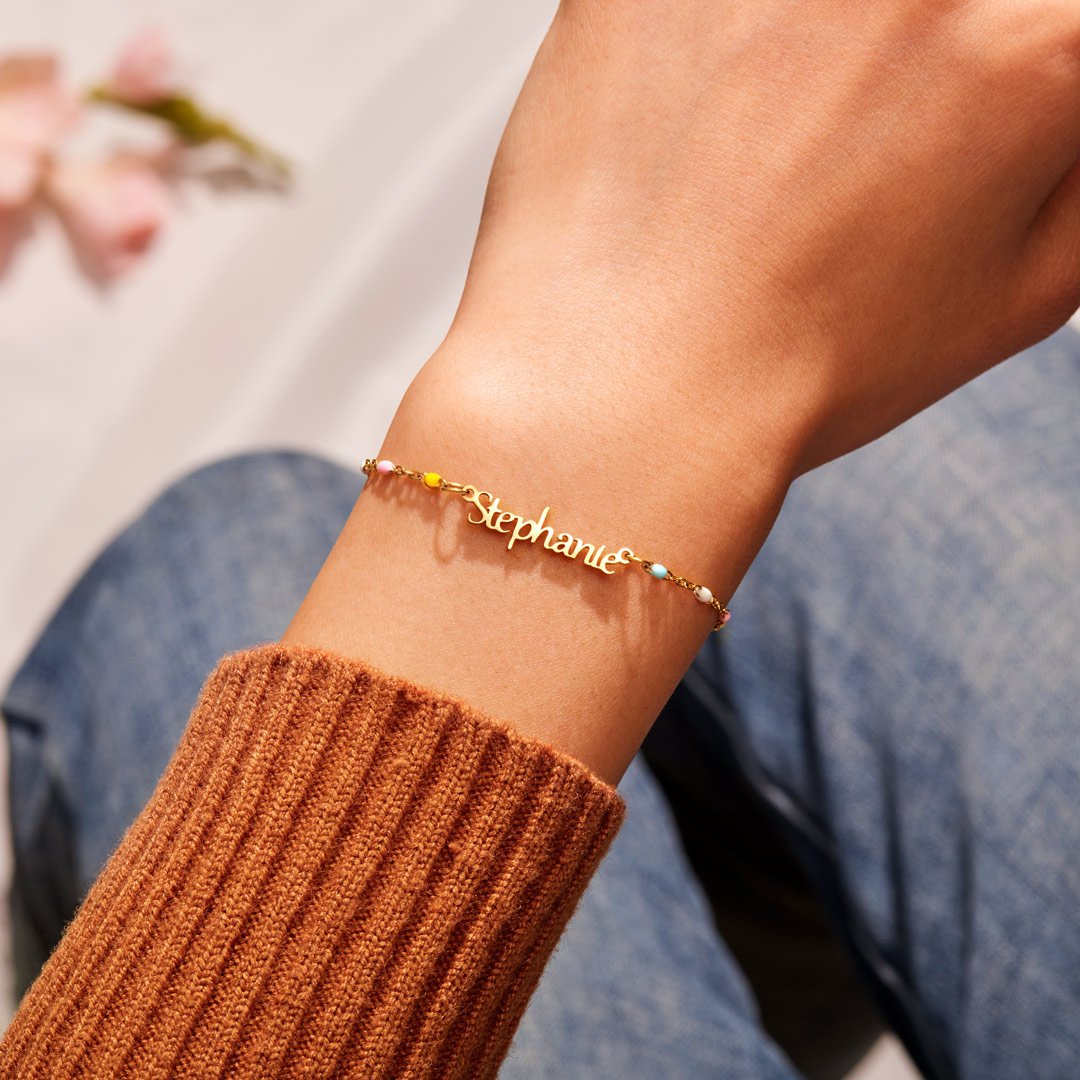 My Badass Friend Personalized Name Bracelet