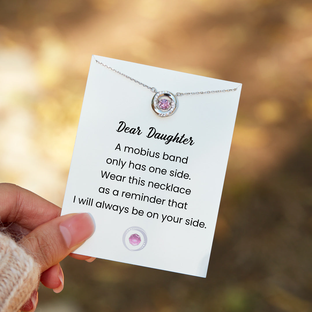 Always Be On Your Side Mobius Necklace