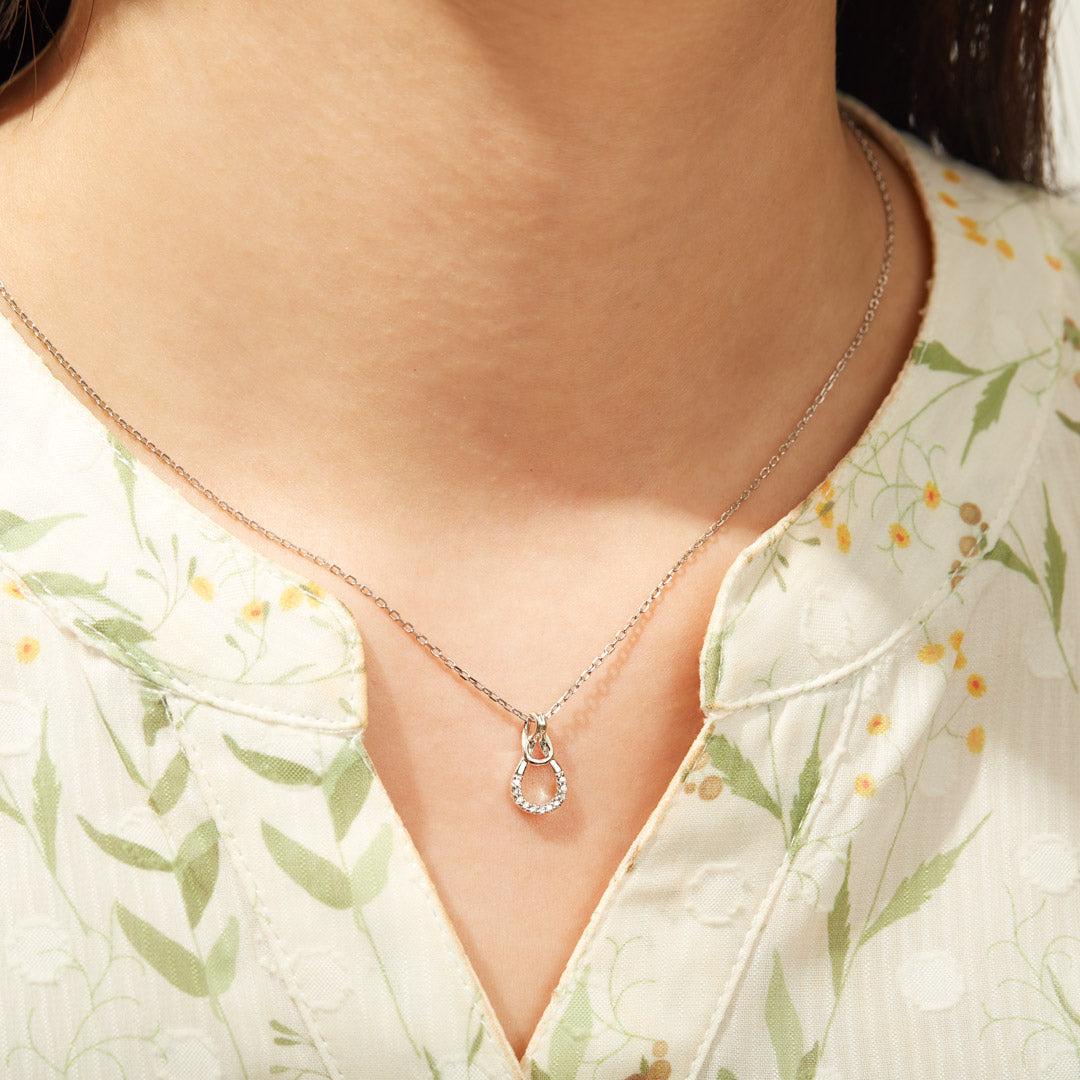 True Friendship Infinite Knot Necklace