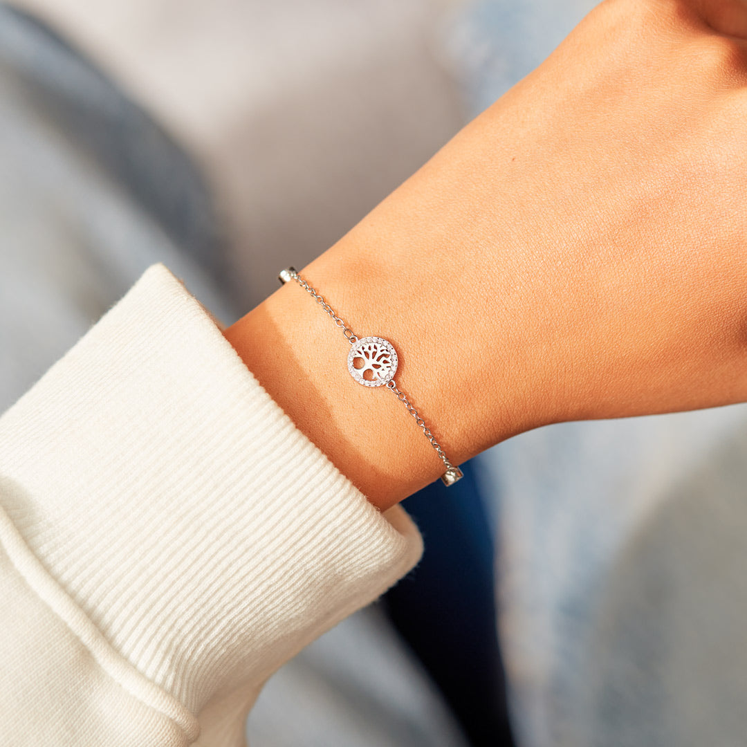 Our Roots Remain As One Tree Bracelet