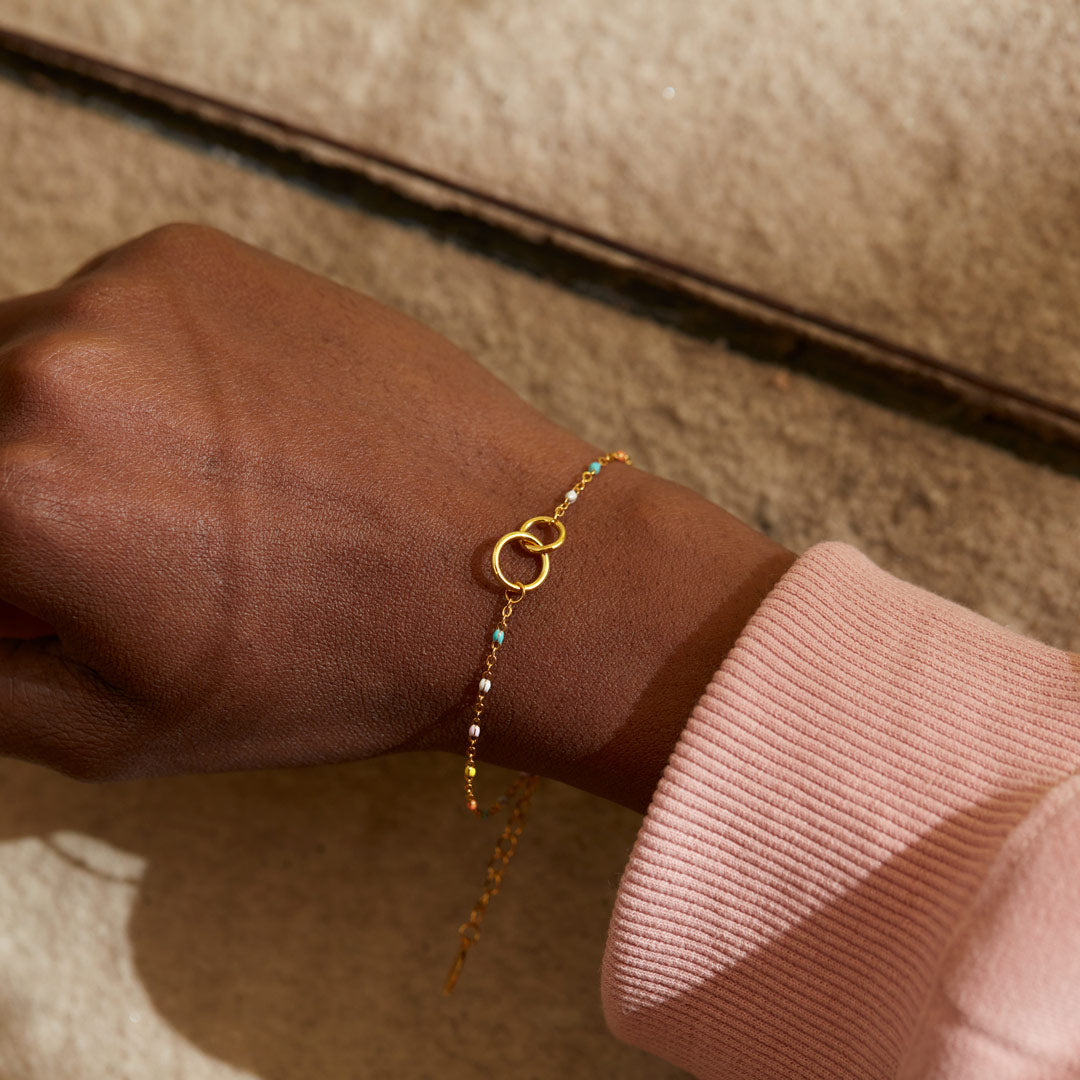 Always Linked Together Interlocking Bracelet