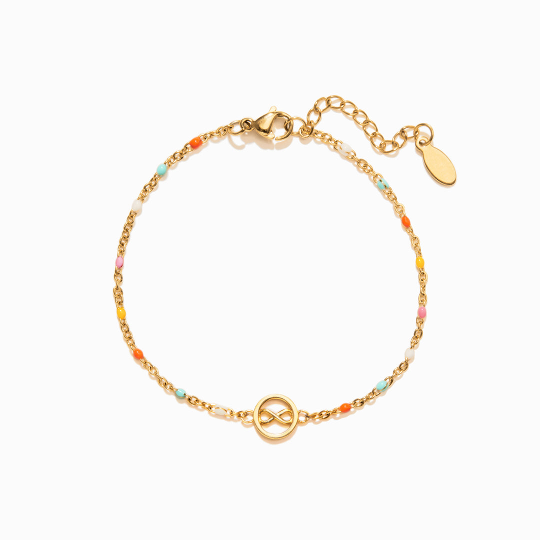Lifelong Friend Infinity Circle Bracelet