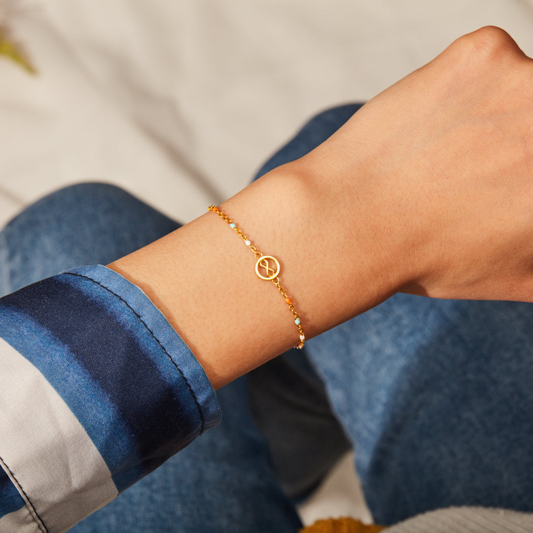 Lifelong Friend Infinity Circle Bracelet